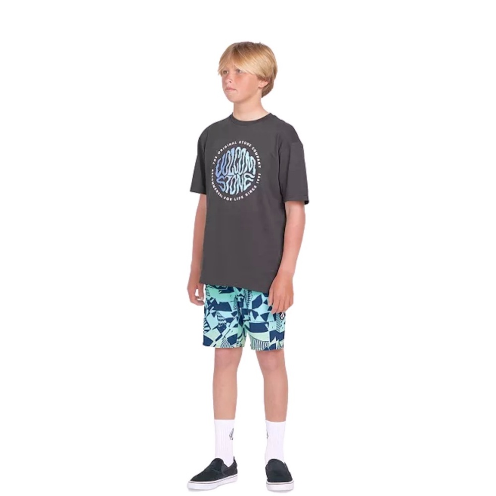 VOLCOM Boys Mod-Tech Swim Board Shorts